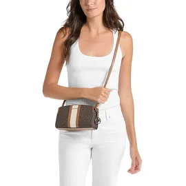 Michael Kors Becca Small Umhängetasche Kunstleder Brown