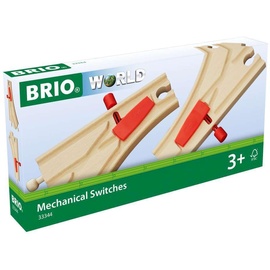 BRIO Mechanisches Weichenpaar (33344)