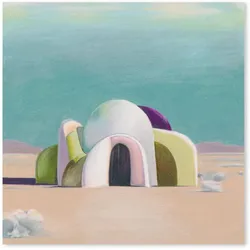 Paper Collective - Shrine I Poster, 70 x 70 cm