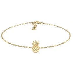 Elli Ananas Pineapple Tropical 925 Sterling Silber 22 Damen 