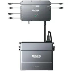 Zendure SolarFlow Set 1,92 kWh mit Hub 2000 und 1x AB2000 Erweiterungsbatterie