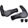 Relaxdays Fahrradgriffe 1 Paar ergonomisch Kunststoff & Gummi Ø 22mm schwarz/grau