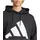 adidas Essentials Big Logo Fleece Kapuzenpullover Black / White 2XL