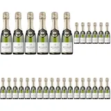 Brut Dargent - Blanc de Blancs, Chardonnay, Sekt Brut (6 x 0.2L) (Packung mit 5)