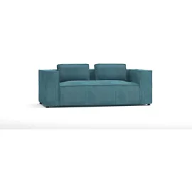 s-style möbel 2-SITZER-SOFA Nova Türkis Cord