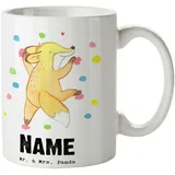 Mr. & Mrs. Panda Personalisierte Tasse Bouldern - Personalisierte Geschenke, Tasse mit Namen, Sport, Kletterhalle, Namen, Klettern,