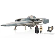 Jazwares Star Wars Fahrzeug mit Figur Deluxe Armored Sith Infiltrator Episode 1 Collection 20 cm