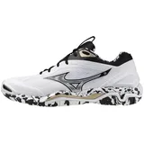 Mizuno Mizuno, Wave Stealth 6 (42.5), Weiss, Schwarz