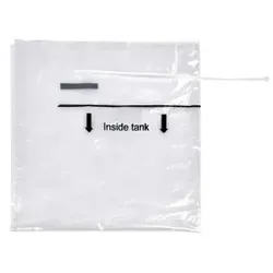 5 PE-Entsorgungsbeutel transparent 20 Liter (635425000)