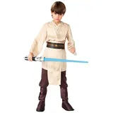 Rubie ́s Kostüm Star Wars Jedi, Original lizenziertes Kostüm aus dem “Star Wars”-Universum beige|gelb 116