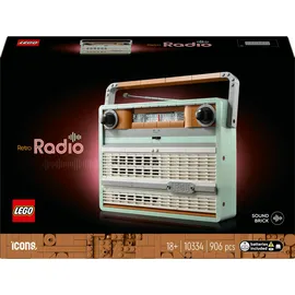 LEGO Icons Retro-Kofferradio 10334