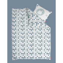 Flexa Baby Bettwäsche Creme Blau 83-70295