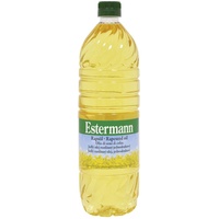Rapsöl Estermann - 1 x 1L PET-Flasche, feine Öl zum Kochen, Braten und für Salat