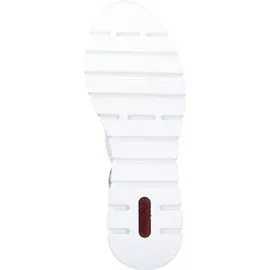 Rieker Sneaker Low Weiß/Rose 40