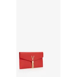Valentino Luxe Umhängetasche Kunstleder Rot
