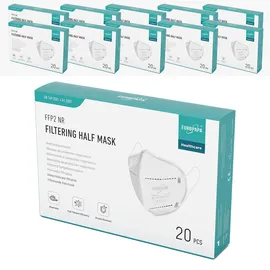 EUROPAPA EUROPAPA® 200x FFP2 Weiss Masken Atemschutzmaske 5-Lagen Staubschutzmasken hygienisch einzelverpackt Stelle zertifiziert EN149 Mundschutzmaske EU2016/425