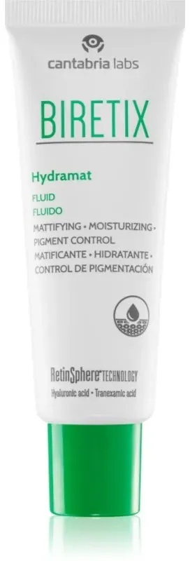 Biretix Care Hydramat ultraleichtes Fluid für Reduktion fettiger Haut 50 ml