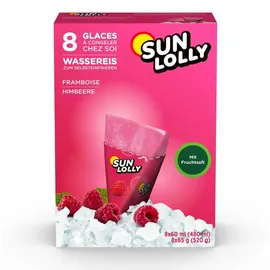 Sun Lolly Wassereis Himbeere 8x 60,0 ml