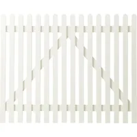Plus Vorgartentor Retro 150 x 120 cm Weiß