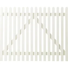 Plus Vorgartentor Retro 150 x 120 cm Weiß