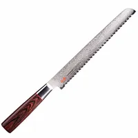 Suncraft Senzo Classic Brotmesser 22 cm Silberfarben