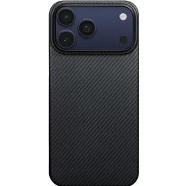 pitaka iPhone 17 Pro Max Ultra-Slim Case schwarz/grau