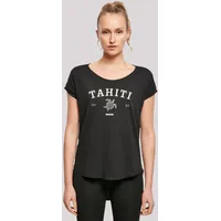 F4NT4STIC Long Cut T-Shirt Tahiti in schwarz | Gr.: