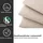 XDOVET Polsterbett 180 x 200 cm Beige