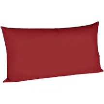 FLEURESSE Kissenbezug Jersey 40 x 80 cm Rot Bordeaux