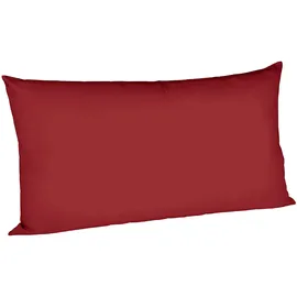 FLEURESSE Kissenbezug Jersey 40 x 80 cm Rot Bordeaux