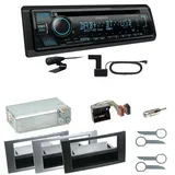 Kenwood KDC-BT560DAB Bluetooth DAB Einbauset für Ford Focus C-Max Fiesta Transit
