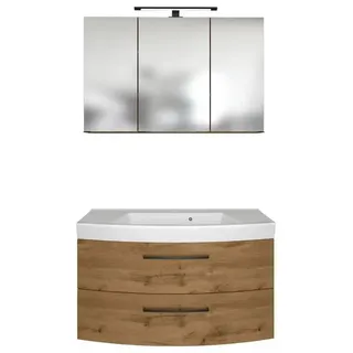 Badezimmer Manchester 2-tlg. ca. 100 cm Weiß