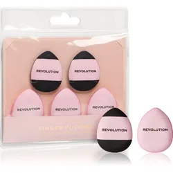 Makeup Revolution Finger Puff Set puderquaste 5 St.