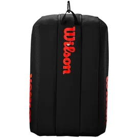 Wilson V3 15PK Racquet Bag Black/Infrared - NS