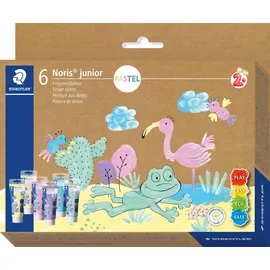 Staedtler Fingerfarbe NJ Pastell 6er-Packung