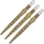Target Darts Swiss Storm Diamond Points Gold 26 mm