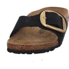 Birkenstock Madrid Big Buckle Nubukleder schwarz 40