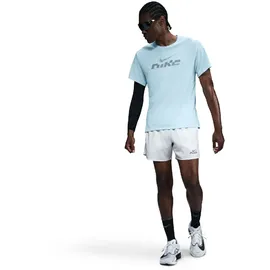 Nike Miler Flash Dri-FIT UV Herren Sweatshirt, türkis - glacier blue/reflective silv - S
