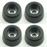 Adam Hall 4903 M4 AH - 4er Set Gummifuß 20 x 9 mm schwarz im Beutel