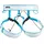Petzl Altitude Klettergurt Weiß/Türkis M/L