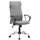 Songmics Bürostuhl, OBN034G01 Stoff grau, Gestell silber