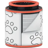 Leitz HEPA Filtertrommel Haustier Schwarz/Orange/Weiß