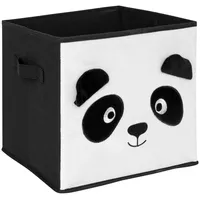 ATMOSPHERA CREATEUR D'INTERIEUR Aufbewahrungsbox Panda Joey 29 x 29 cm 1-tlg. schwarz, weiß