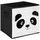 ATMOSPHERA CREATEUR D'INTERIEUR Aufbewahrungsbox Panda Joey 29 x 29 cm 1-tlg. schwarz, weiß