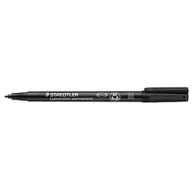 Staedtler Lumocolor 317 Permanentmarker 10 St. Schwarz