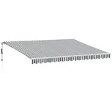vidaXL Markise Automatisch 450 x 300 cm weiß
