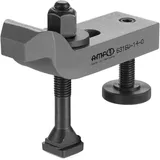 Amf, Schraubstock + Zwinge, Spanneisen Nr. 6316V für T-Nut 22 mm Länge 200 mm Spannschraube M20 x 22 x 160 mm (22 mm)