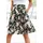 Buffalo Sommerrock Damen Blumenprint Schwarz/Rosa 34