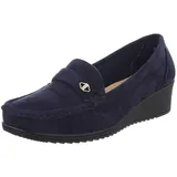 Ital-Design Mokassins Damen Blau 38