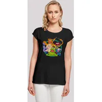 F4NT4STIC T-Shirt Disney Die Muppets Group Circle in schwarz